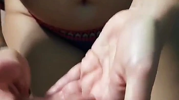Big Titty Bbw Giving Friend Handjob