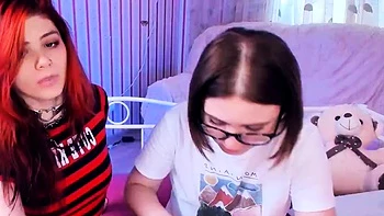 Webcam Teen masturbates and pretends you came in her mouth