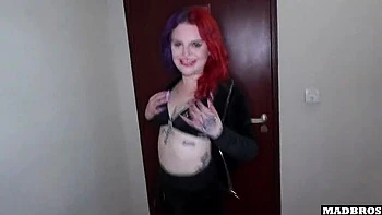 French Amateur Girl Cheats On Boyfriend For Rough Anal With His Colleague - Hardcore Interracial Pounding