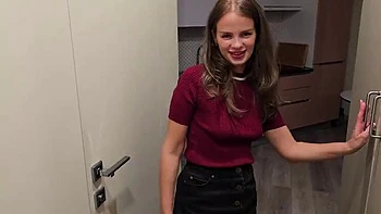 Katy The Cheating Wife Gets Excited With New Toy And Fucks Hard - Big Cock Cumshot & Deep Throat Blowjob