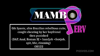 Gih Spanic, Slim Brazilian Rebellious Cutie, Caught Cheating