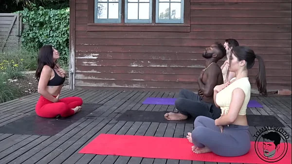 BBC Yoga Foursome Real Couple Swap