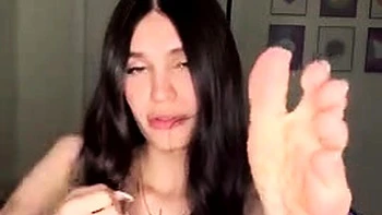 Kylie Haale Footjob And JOI