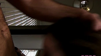 Brunette babe gets fucked hard