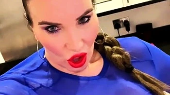 Great Big Boobs On Masturbating Redhead