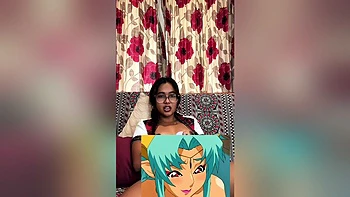 Petite Mia In Petite Desi Mia Z Reacts To Hentai Gts Viper