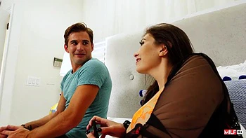 Mow The MILFs Lawn ft. Angelina Diamanti: Blowjob, Doggy  Cowgirl Porn