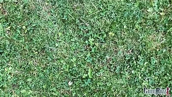 Amateur Dutch Teen Linda Lush Dogging Bukkake Gangbang with Big Tits Blowbang