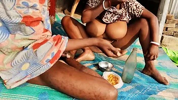 Desi Bhabhi Gets Drunk With Neighbor And Sucks His Big Cock - Yousokhona Anal Sex