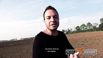 Wolf Wagner Com featuring Ashley Cumstar's gagging clip