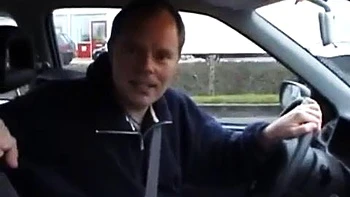 Stephanie gets fucked in a car: Blowjob, Big Tits  Amateur Porn