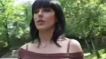 Sex in forest, european: Blowjob, Doggy  Big Tits Porn