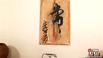 Babes in Lesbian Foot Fetish Bath