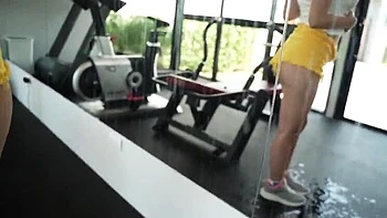 Hot Gym Chick Karina Lin Cheats on Boyfriend with Hardcore Anal & Blowjob