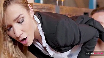 Hot Secretary Alexis Crystal Takes Her Boss Big Cock Up Her Ass - 1st 4k Teaser