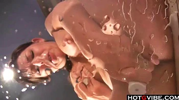 Hot brunette toys her pussy on a table: Xhamster, Masturbation  Solo Porn