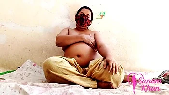 Sanamkhan Pakistani Tiktok Girl Viral Sex Video - Big Ass BBW Solo Masturbation with Toy