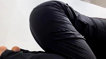 Goky gets a happy ending anal massage from a hot Latina masseuse