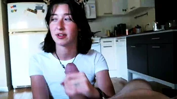 POV Handjob Blowjob cumshot compilation