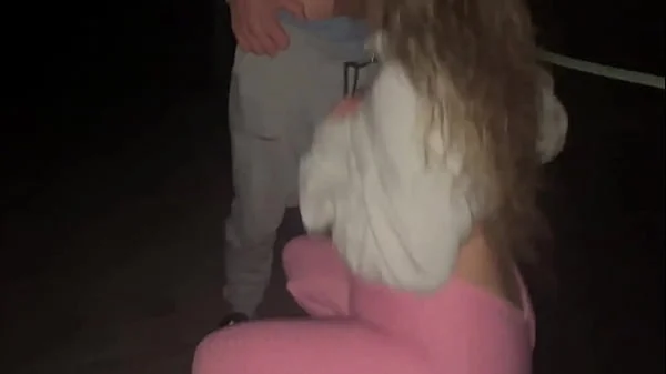 Doing a PUBLIC RISKY THREESOME on the BEACH with 2 GUYS!!