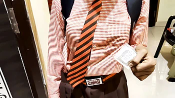 Indian Desi School Girl Doggy Style Sex with Condom - HotSihvani63 Cute Teen Fuck