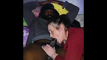 Horny Stepmom Obsessed With BBC Sucks Deep and Takes Cum Inside