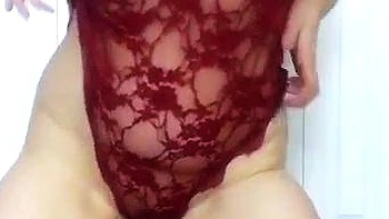 Hot redhead amateur teen girl riding and jerking boyfriend