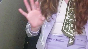 Amateur blondie solo anal masturbation