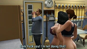 Sims Quickie- Val Marvin the perv