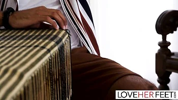 Passionate Alex Jones and Rocky Emerson - sandals action - Love Her Feet