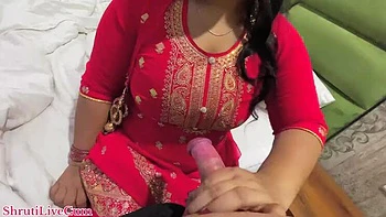 Desi Bhabhi Hardcore Fuck with Punjabi Boy - ShrutiLiveCum HD Video
