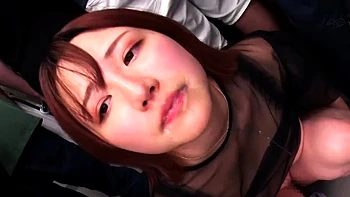 Lovely Asian doll enjoy smutty group sex