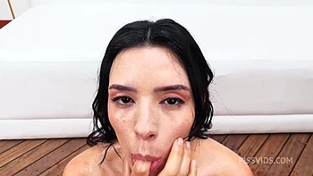 beautiful Colombian. Big tits. big gape. TAP. piss. latina. DO