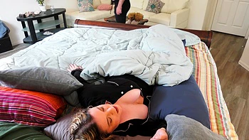 Stepmom, Can I Share A Bed With You Tonight?