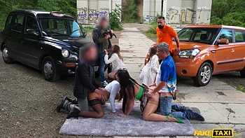 Pilation Orgy - Lulu Chu, Cherie Deville And Serena Santos