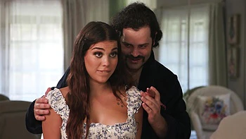 Babes get their mouths filled with cum in hot gangbang