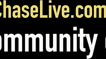 Winning Charlee's cum on tits sex