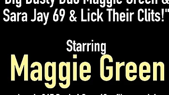 Cool Sara Jay and Maggie Green's lesbians scene