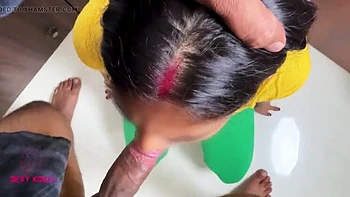 Sexy Komal the Maid Begs for Big Cock Doggystyle - Desi Aunty Tight Pussy Hardcore Rough Sex