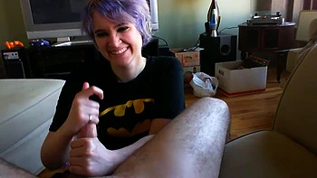 Super hot: Blowjob, Amateur  Handjob Porn