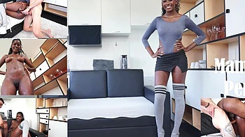 Jenny Pretinha, 20 Years Brazilian Tall Ebony Beauty With Perfect