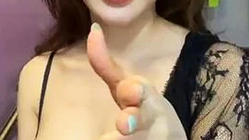 Asian teasing lingerie: Blowjob, Blonde  Cam Porn