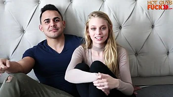 Blonde casting 2: Blowjob, Doggy  Cowgirl Porn