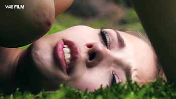 Skinny Brunette Mila Azul Masturbates In The Woods