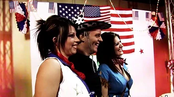 Wild West Threesome of Double Penetration - Uncensored XXX