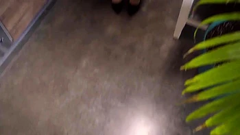 smashing and facial for bubble butt ebony stepsis - pov