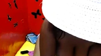 Chubby Ebony Latina MILF on Webcam