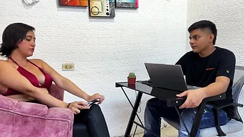 Boss Fucks Sexy Secretary Hard - Big Tits Latina Squirting Orgasm in 4K