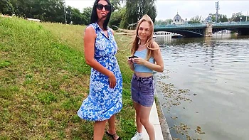 Skinny teen Silvia Wise gets her pussy wet with passion