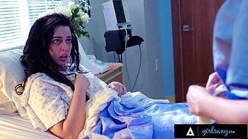 GIRLSWAY - Vulnerable Whitney Wright Eaten Out By Dominant Nurses Sarah Vandella  Casey Calvert: Porn